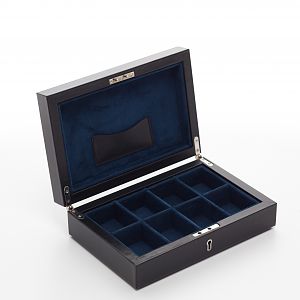 Our Daines & Hathaway 8 Cufflink Box (open)