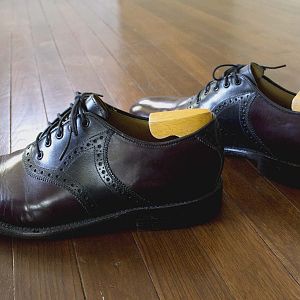 Johsnton & Murphy "Owen" Saddle Oxfords