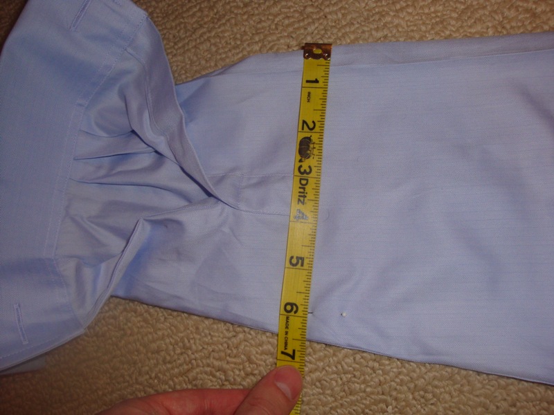 DIY Clothing Alterations: Taking in a Dress Shirt | Styleforum