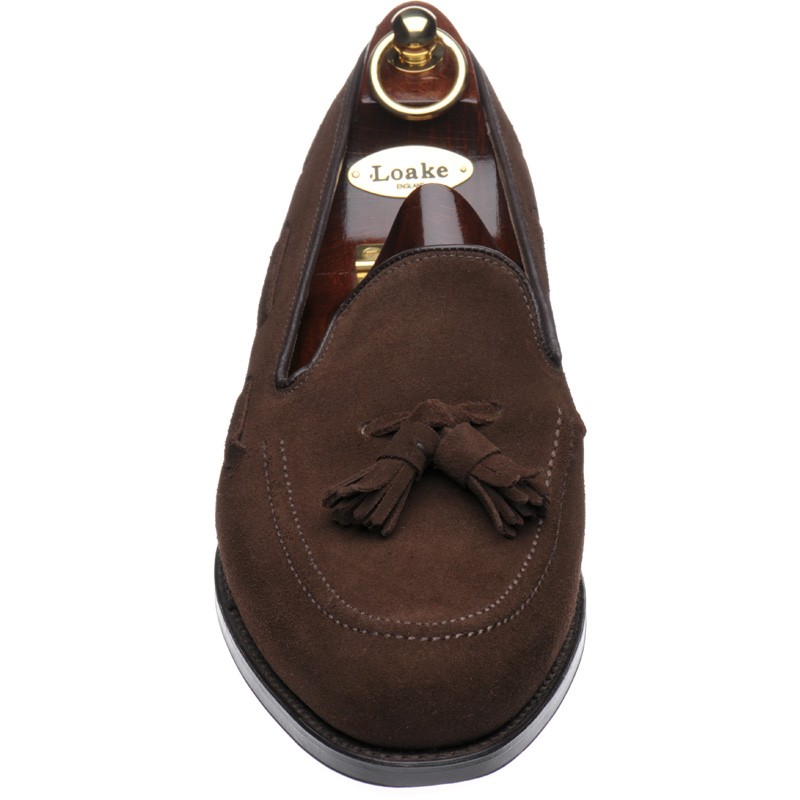 loake lincoln brown suede