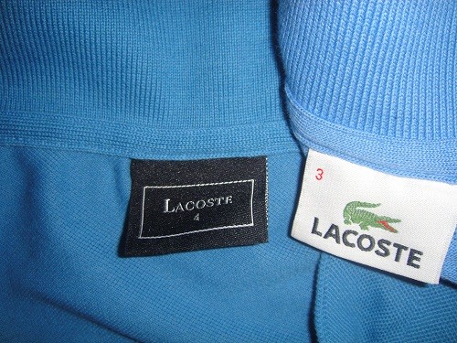 Fake lacoste or real (bought in official lacoste store) | Styleforum