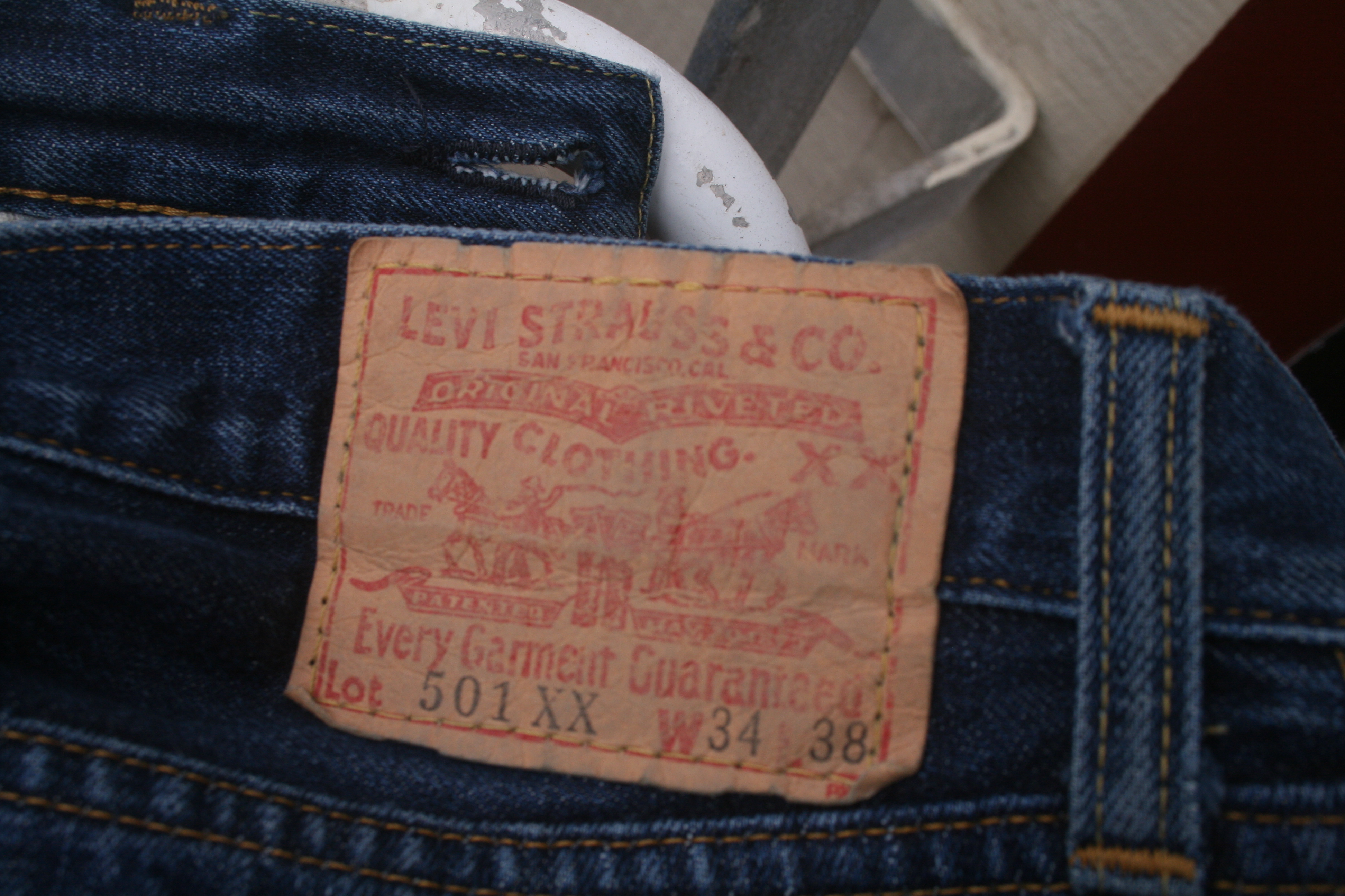 Fade Friday - Levi's LVC 1947 501xx (9 Months, No Washes)