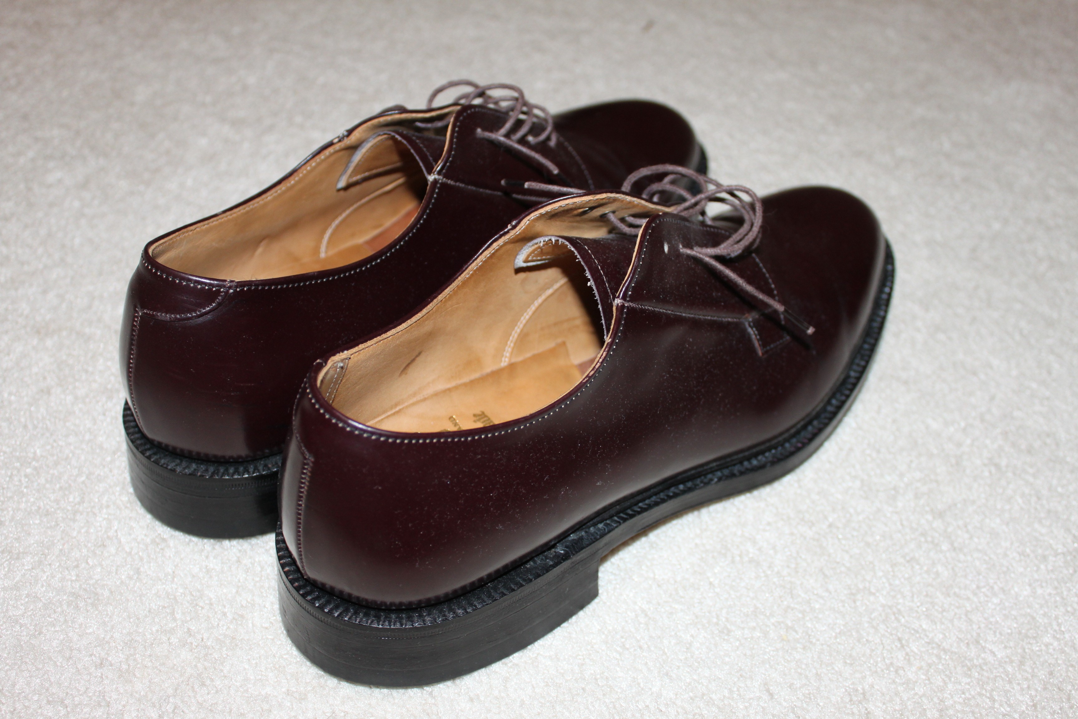 PRICE DROP Church's Royal Tweed shoes in Burgundy Size 11 (narrow ...
