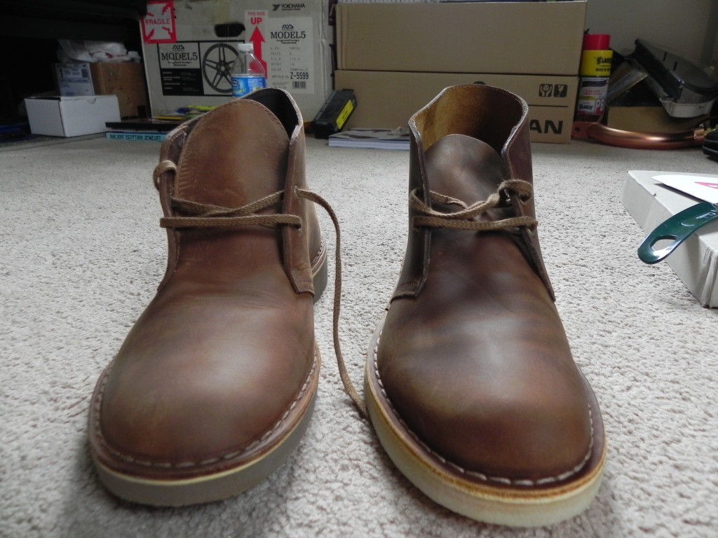 clarks bushacre 2 beeswax mink oil