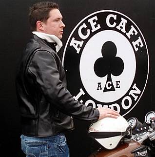 Aero Cafe Racer Leather Jacket
