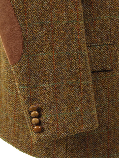 Fauteuil aangenaam boog Barutti Harris Tweed Jacket With Elbow Patches | Styleforum
