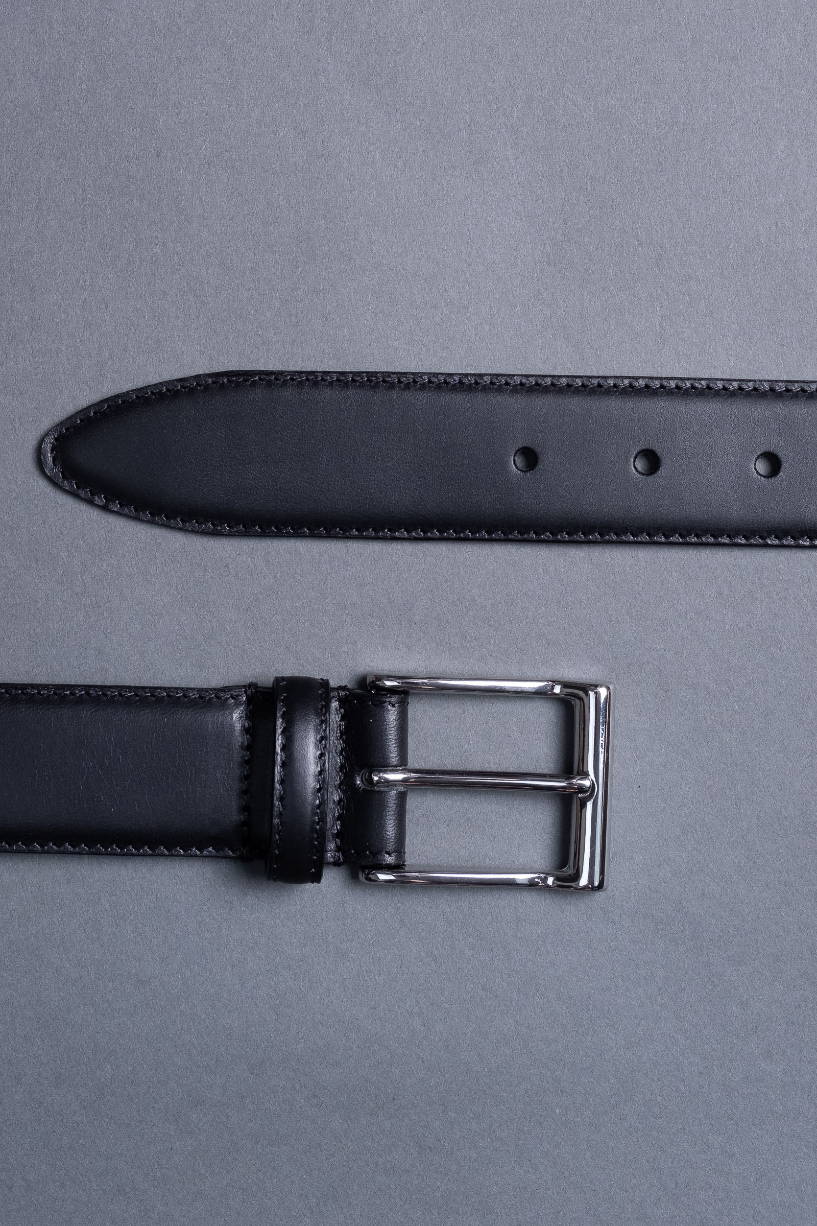 Black Leather Belt