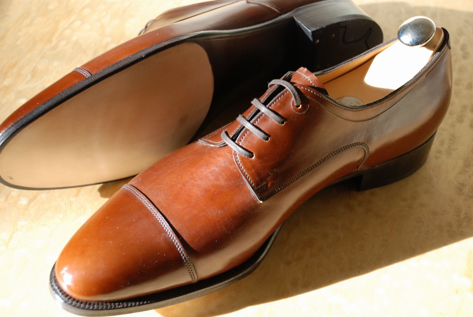 John Lobb Langley 7000 chocolate August calf