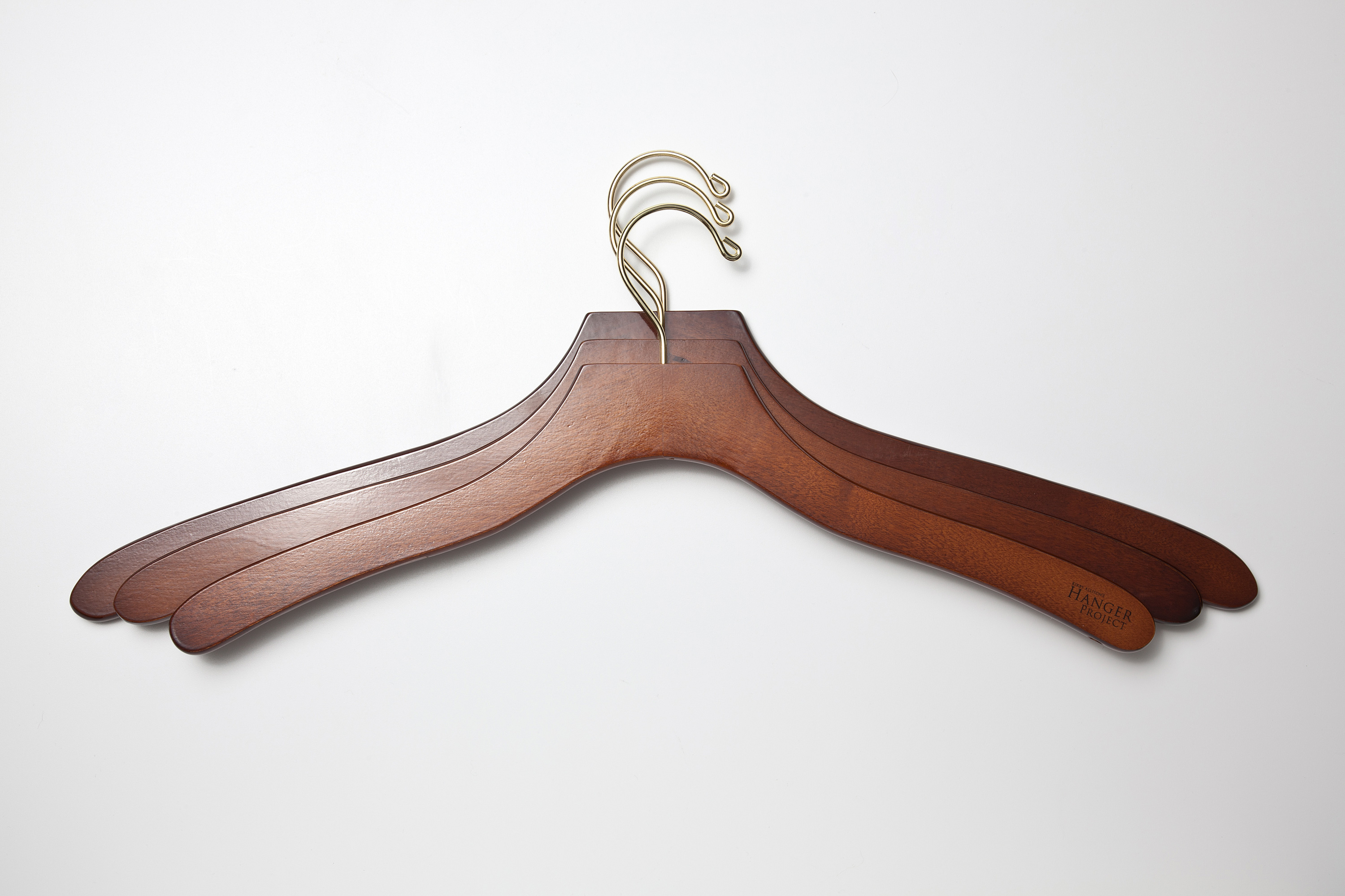 Luxury Shirt Hanger in three widths.