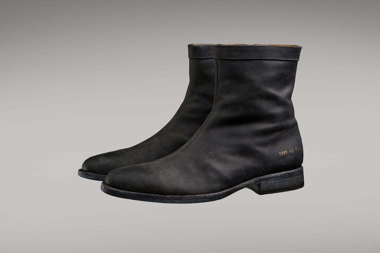 Robert Geller Black Chelsea Boots $169