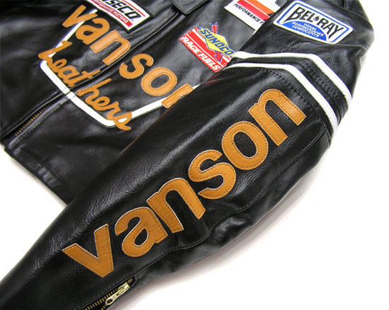 Vanson Leathers Cafe' Racer Leather Jacket, Insurrection / Thurston Bros., Seattle, WA