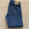 orSlow 107 Ivy Fit Denim One Wash - Size 3 L Men’s Jeans Selvedge Made In Japan