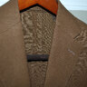 Drake's tobacco brown linen sportcoat, size 40